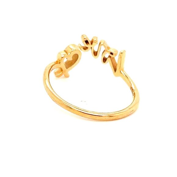 T&Co. 18k Rose Gold Paloma Picasso Loving Heart Ring - Picture 5 of 9